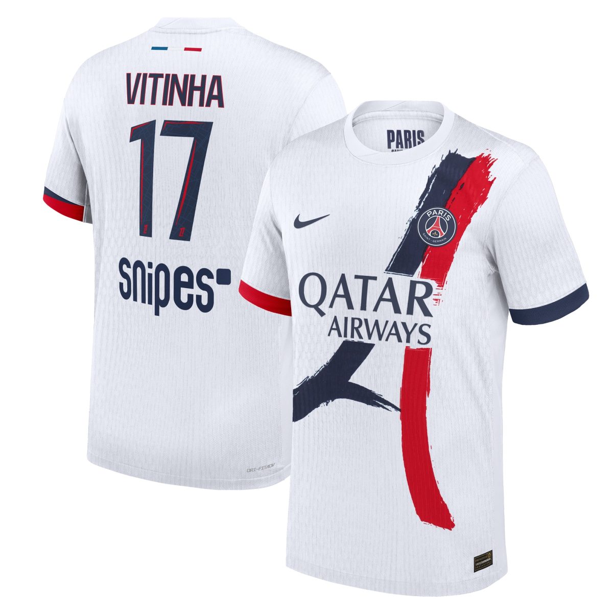 maglia da trasferta nike dri-fit adv del psg 2024-25 con stampa vitinha 17 Collezione | Kit e Maglie PSG