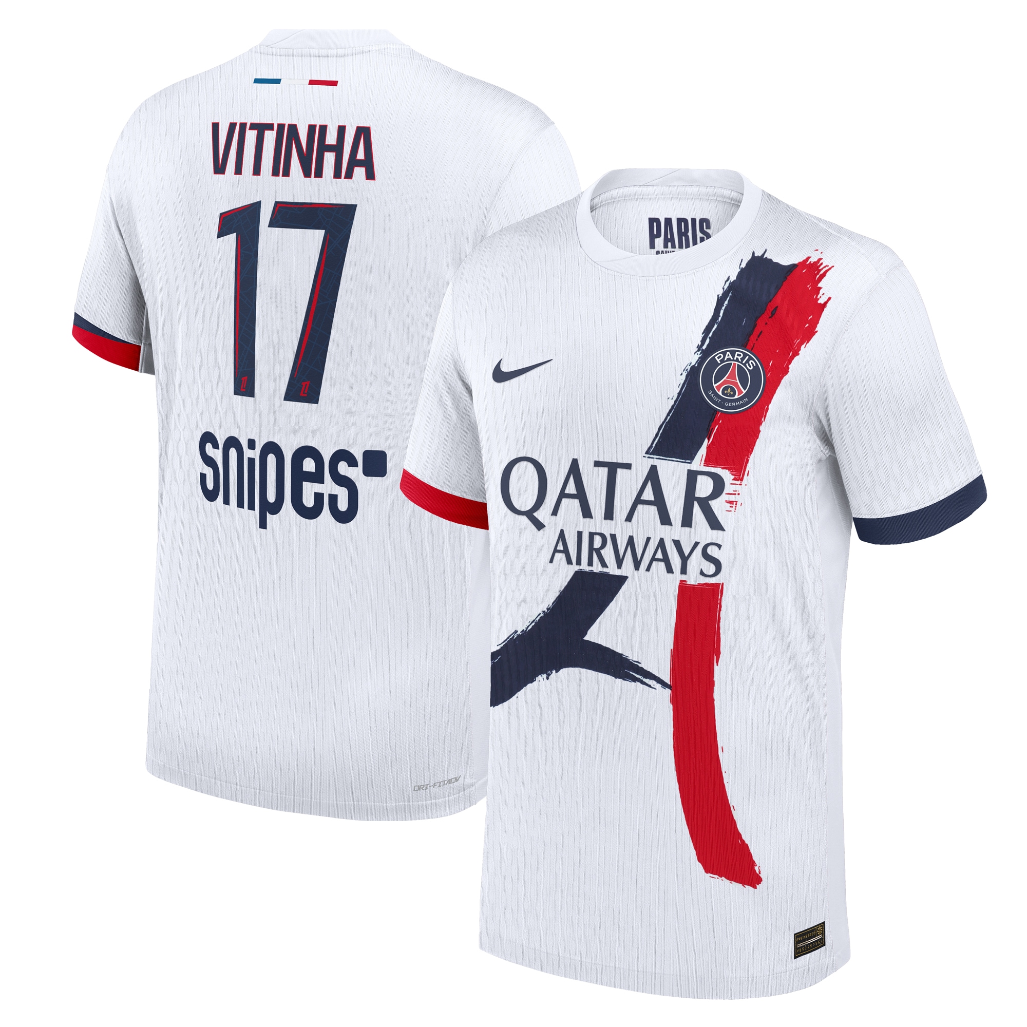 maglia da trasferta nike dri-fit adv del psg 2024-25 con stampa vitinha 17 Collezione | Kit e Maglie PSG