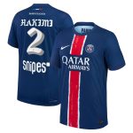 maglia gara psg nike home dri-fit adv 2024-25 con stampa born x raised hakimi 2 Collezione | Kit e Maglie PSG