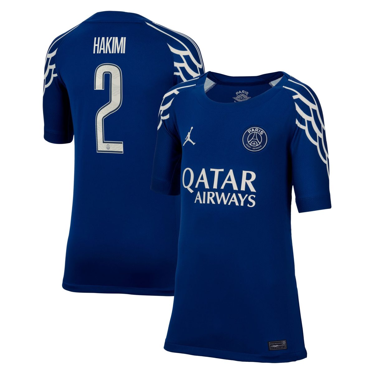 maglia jordan fourth stadium del psg 2024-25 – bambini con stampa cup hakimi 2 Collezione | Kit e Maglie PSG