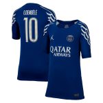 maglia jordan fourth stadium del psg 2024-25 – bambini con stampa cup o.dembele 10 Collezione | Kit e Maglie PSG