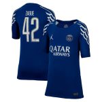 maglia jordan fourth stadium del psg 2024-25 – bambini con stampa cup zague 42 Collezione | Kit e Maglie PSG