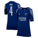 maglia jordan fourth stadium del psg 2024-25 – bambini con stampa dudek 4 Collezione | Kit e Maglie PSG