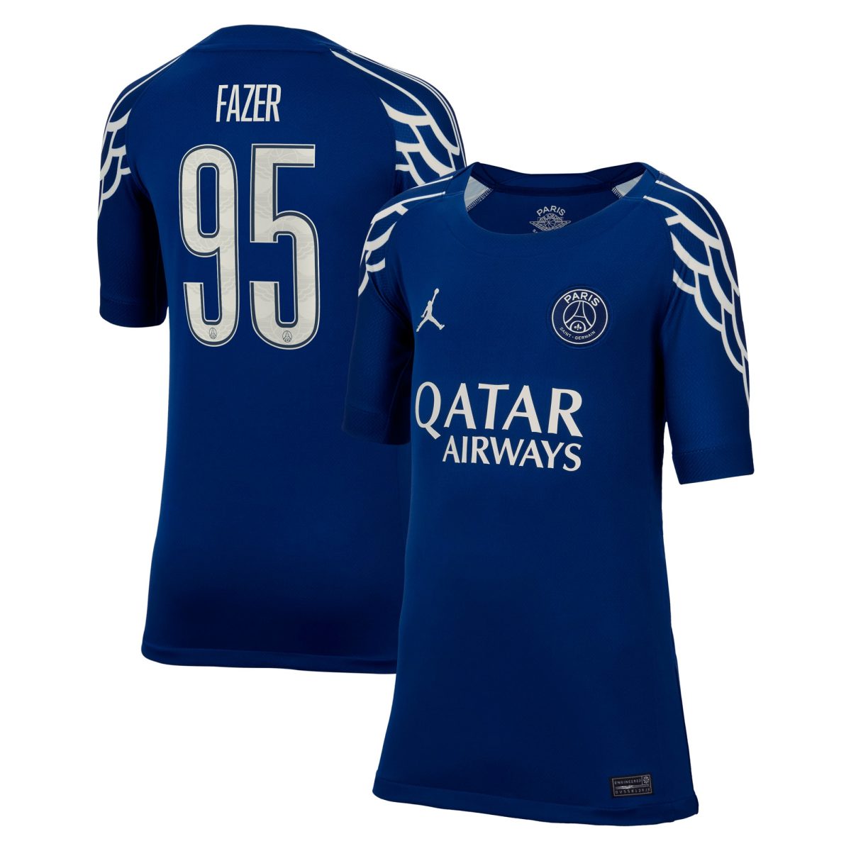 maglia jordan fourth stadium del psg 2024-25 – bambini con stampa fazer 95 Collezione | Kit e Maglie PSG