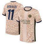 maglia jordan fourth stadium del psg 2324 con stampa martens-van leer 11 Collezione | Kit e Maglie PSG