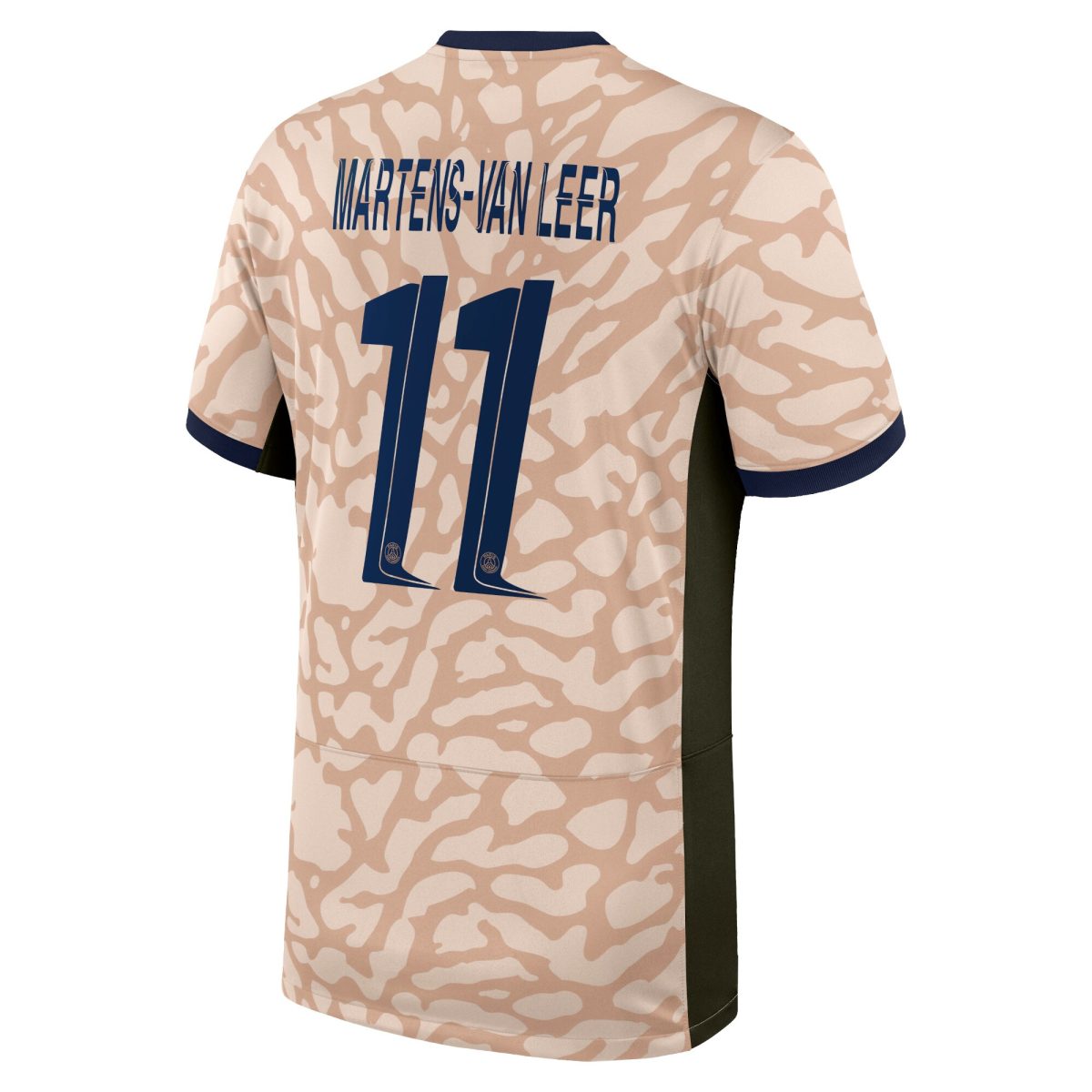maglia jordan fourth stadium del psg 2324 con stampa martens-van leer 11 Collezione | Kit e Maglie PSG