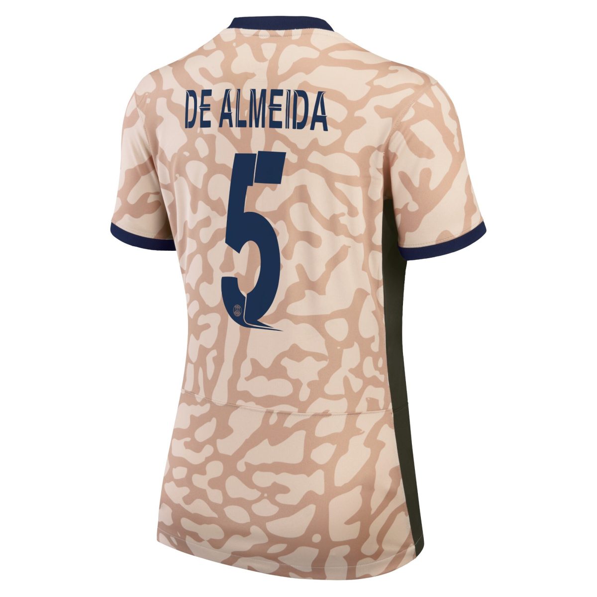 maglia jordan fourth stadium del psg 2324 – donne con stampa de almeida 5 Collezione | Kit e Maglie PSG