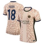 maglia jordan fourth stadium del psg 2324 – donne con stampa fazer 18 Collezione | Kit e Maglie PSG