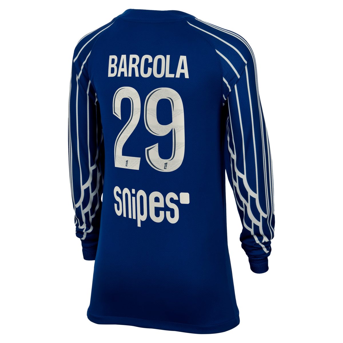 maglia jordan fourth stadium psg 2024-25 – manica lunga – bambini con stampa barcola 29 Collezione | Kit e Maglie PSG