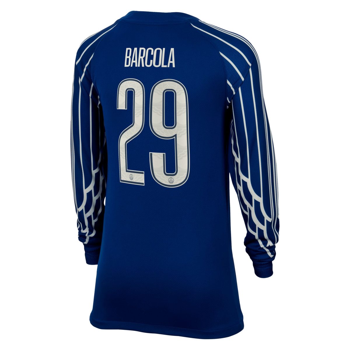 maglia jordan fourth stadium psg 2024-25 – manica lunga – bambini con stampa cup barcola 29 Collezione | Kit e Maglie PSG