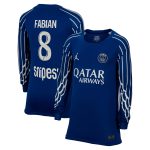 maglia jordan fourth stadium psg 2024-25 – manica lunga – bambini con stampa fabian 8 Collezione | Kit e Maglie PSG