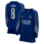 maglia jordan fourth stadium psg 2024-25 – manica lunga – bambini con stampa geyoro 8 Collezione | Kit e Maglie PSG