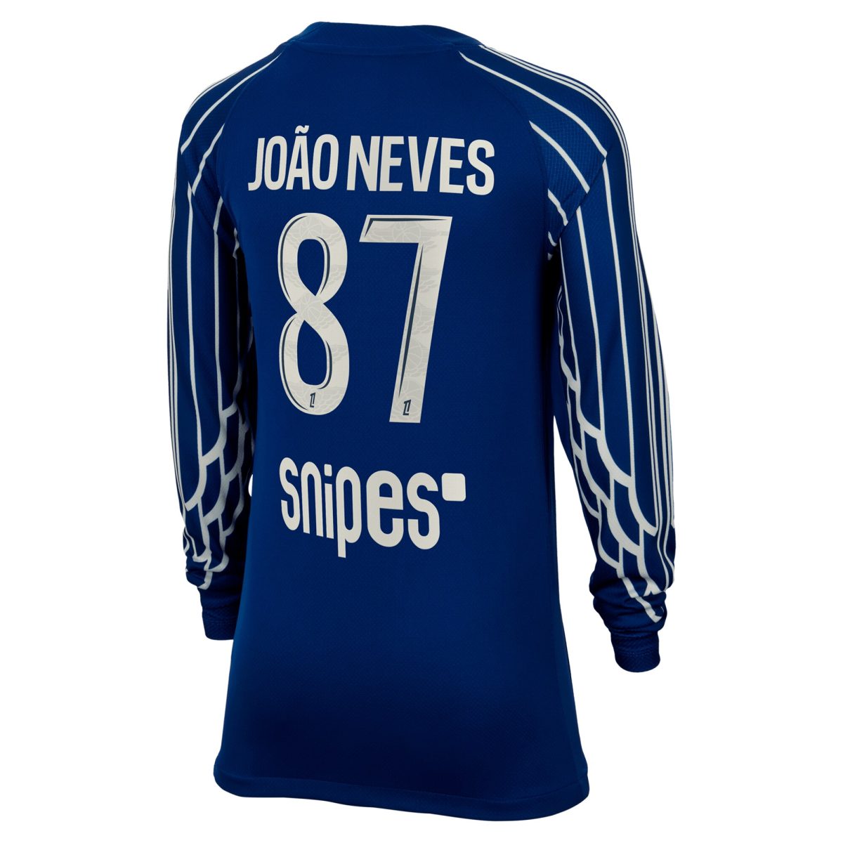 maglia jordan fourth stadium psg 2024-25 – manica lunga – bambini con stampa joao neves 87 Collezione | Kit e Maglie PSG