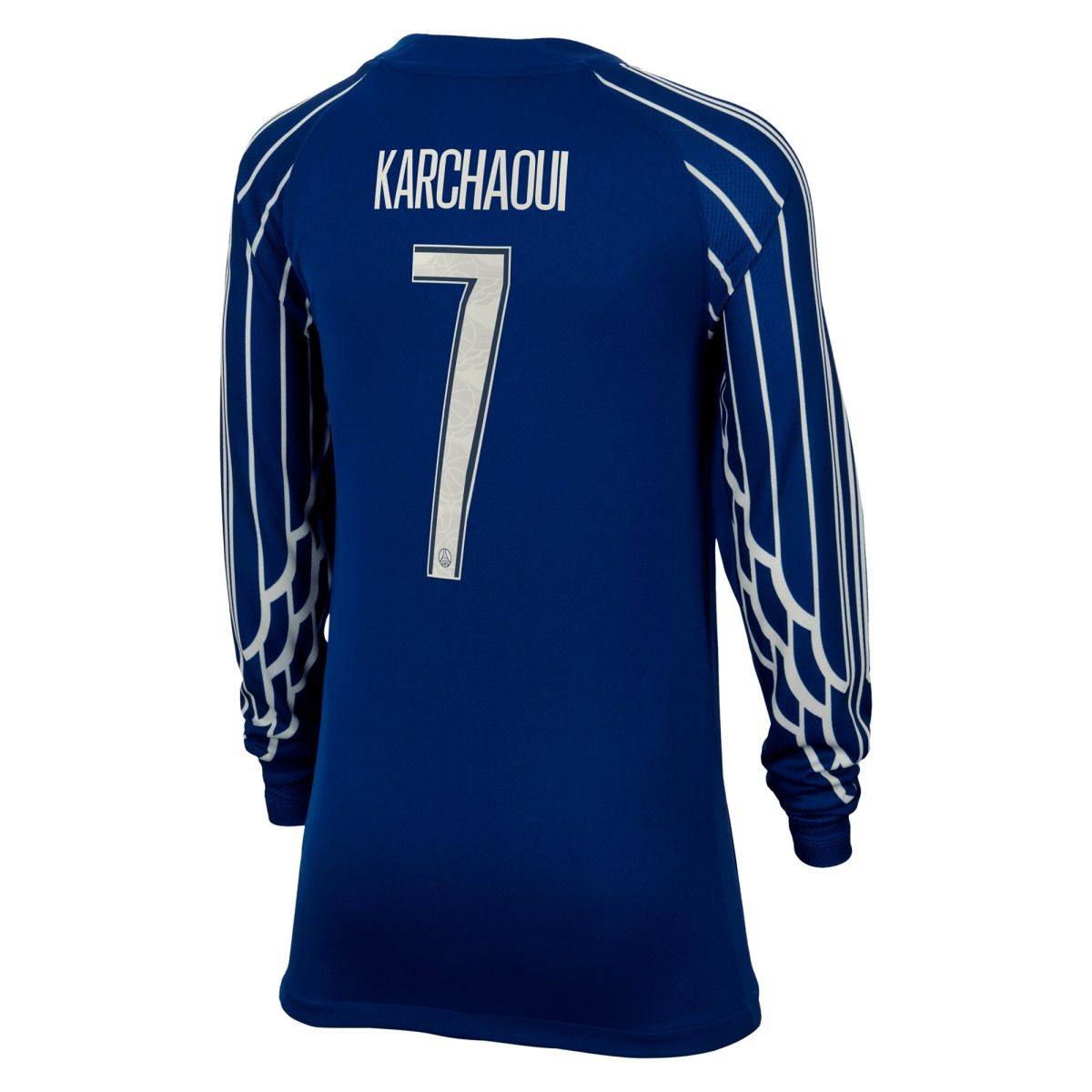 maglia jordan fourth stadium psg 2024-25 – manica lunga – bambini con stampa karchaoui 7 Collezione | Kit e Maglie PSG