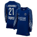 maglia jordan fourth stadium psg 2024-25 – manica lunga – bambini con stampa l.hernandez 21 Collezione | Kit e Maglie PSG