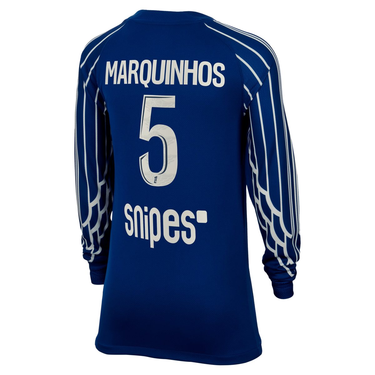 maglia jordan fourth stadium psg 2024-25 – manica lunga – bambini con stampa marquinhos 5 Collezione | Kit e Maglie PSG