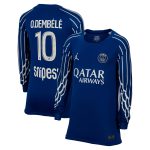 maglia jordan fourth stadium psg 2024-25 – manica lunga – bambini con stampa o.dembele 10 Collezione | Kit e Maglie PSG