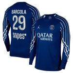 maglia jordan fourth stadium psg 2024-25 – manica lunga con stampa barcola 29 Collezione | Kit e Maglie PSG