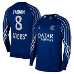 maglia jordan fourth stadium psg 2024-25 – manica lunga con stampa fabian 8 Collezione | Kit e Maglie PSG