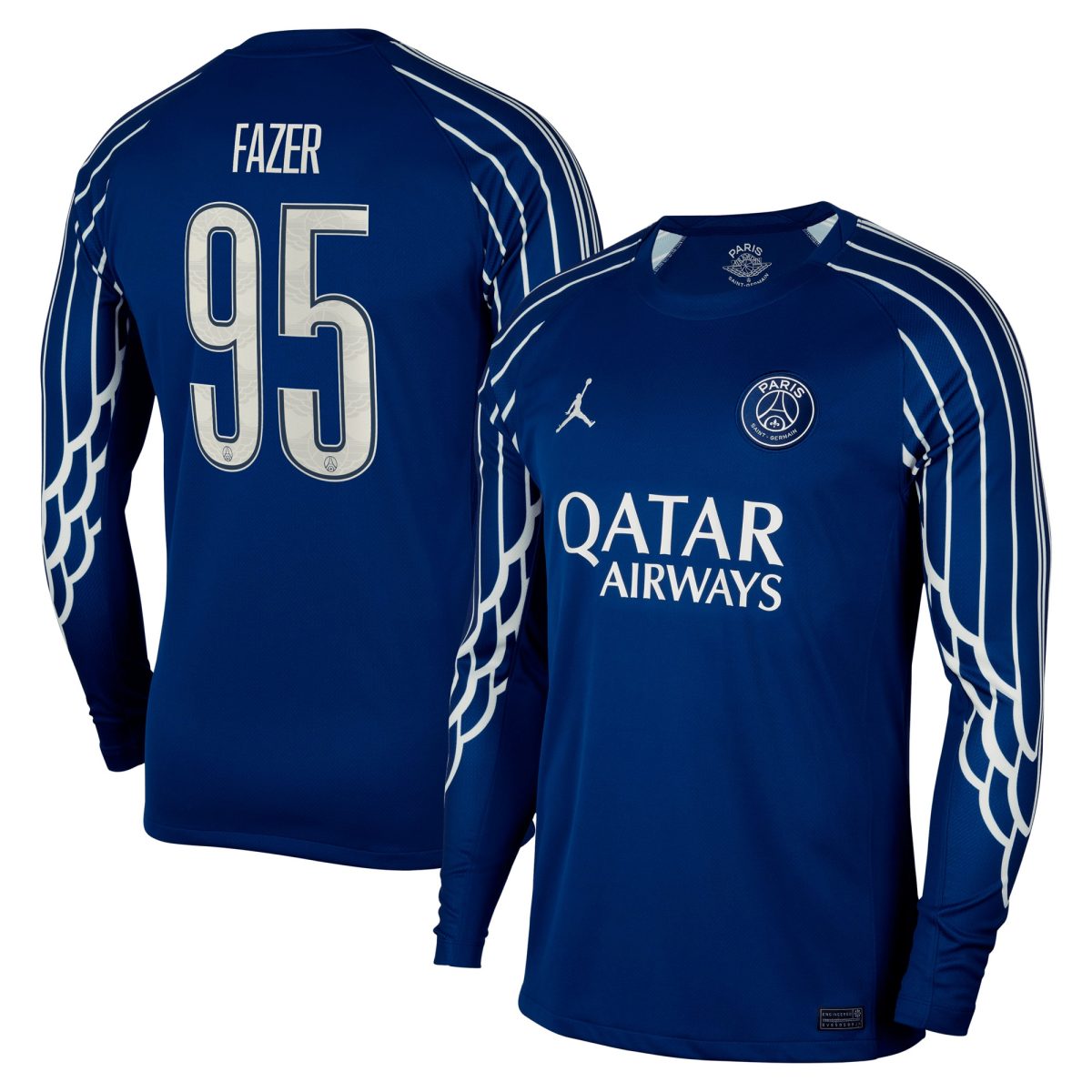 maglia jordan fourth stadium psg 2024-25 – manica lunga con stampa fazer 95 Collezione | Kit e Maglie PSG