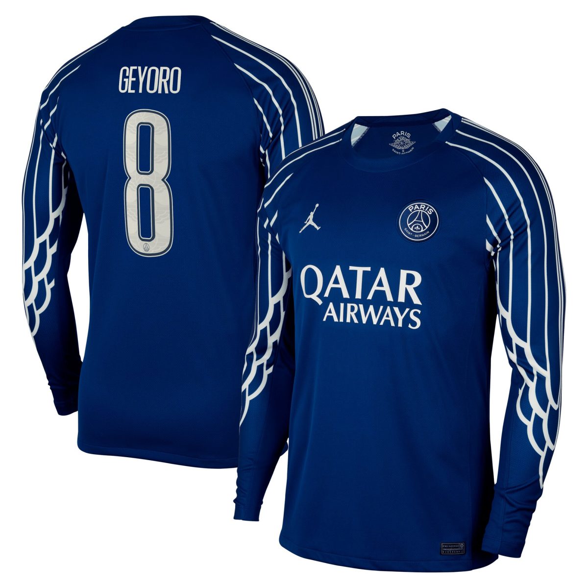 maglia jordan fourth stadium psg 2024-25 – manica lunga con stampa geyoro 8 Collezione | Kit e Maglie PSG