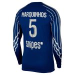 maglia jordan fourth stadium psg 2024-25 – manica lunga con stampa marquinhos 5 Collezione | Kit e Maglie PSG