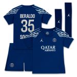 maglia psg jordan fourth stadium 2024-25 – bambini piccoli con stampa beraldo 35 Collezione | Kit e Maglie PSG