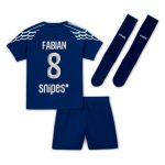 maglia psg jordan fourth stadium 2024-25 – bambini piccoli con stampa fabian 8 Collezione | Kit e Maglie PSG
