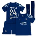 maglia psg jordan fourth stadium 2024-25 – bambini piccoli con stampa mayulu 24 Collezione | Kit e Maglie PSG