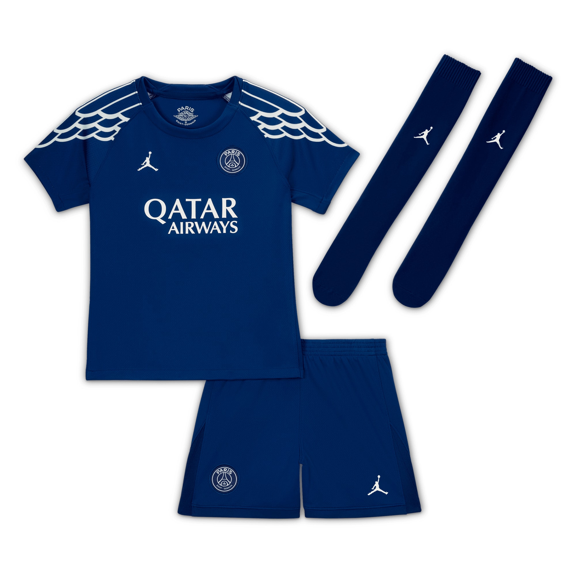 maglia psg jordan fourth stadium 2024-25 – bambini piccoli con stampa vitinha 17 Collezione | Kit e Maglie PSG