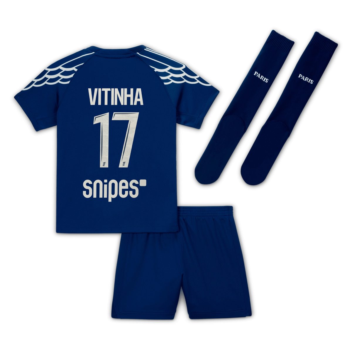 maglia psg jordan fourth stadium 2024-25 – bambini piccoli con stampa vitinha 17 Collezione | Kit e Maglie PSG