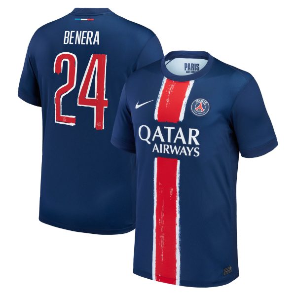 maglia psg nike home stadium 2024-25 – bambini con stampa benera 24 Collezione | Kit e Maglie PSG