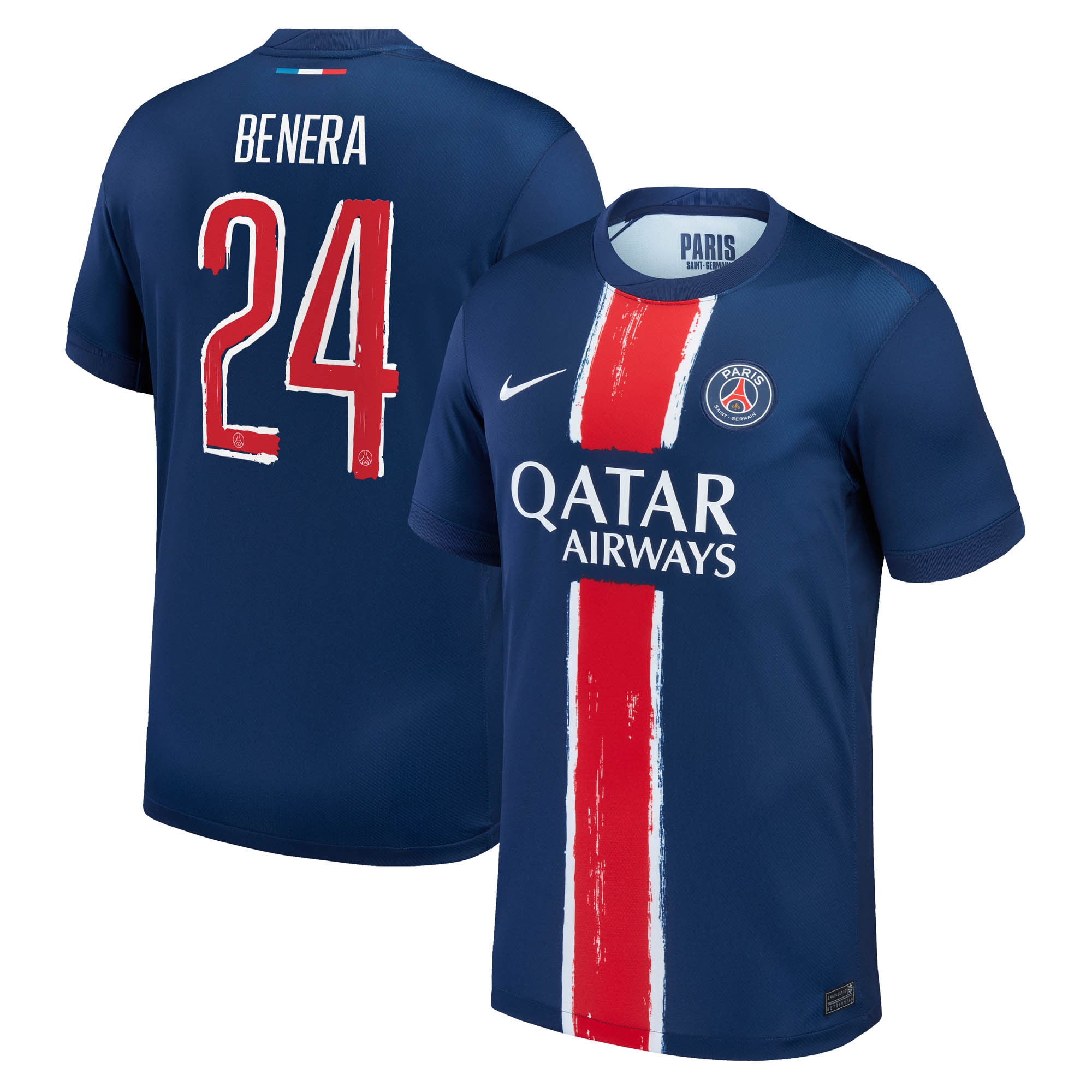 maglia psg nike home stadium 2024-25 – bambini con stampa benera 24 Collezione | Kit e Maglie PSG