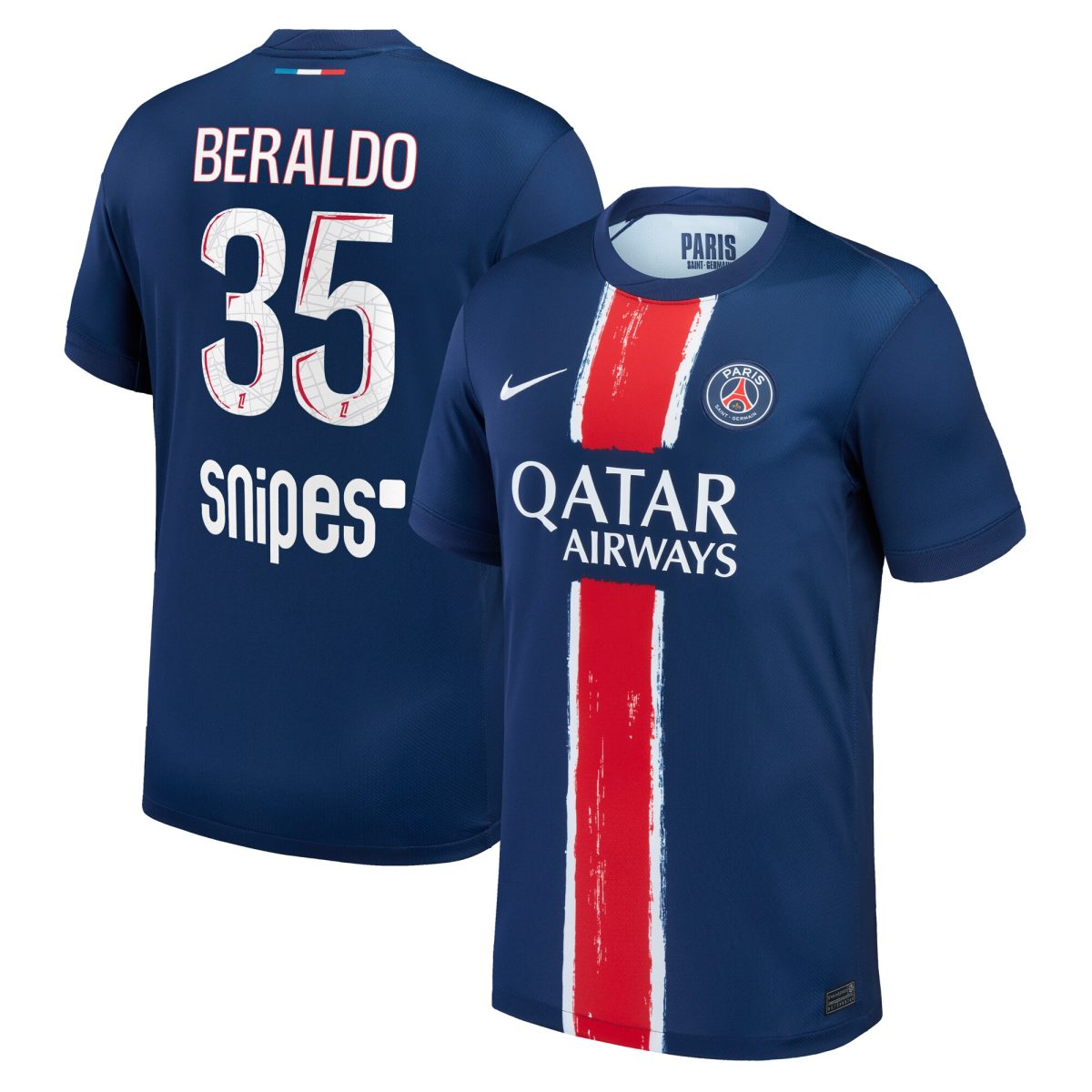 maglia psg nike home stadium 2024-25 – bambini con stampa beraldo 35 Collezione | Kit e Maglie PSG