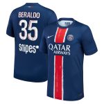 maglia psg nike home stadium 2024-25 – bambini con stampa beraldo 35 Collezione | Kit e Maglie PSG