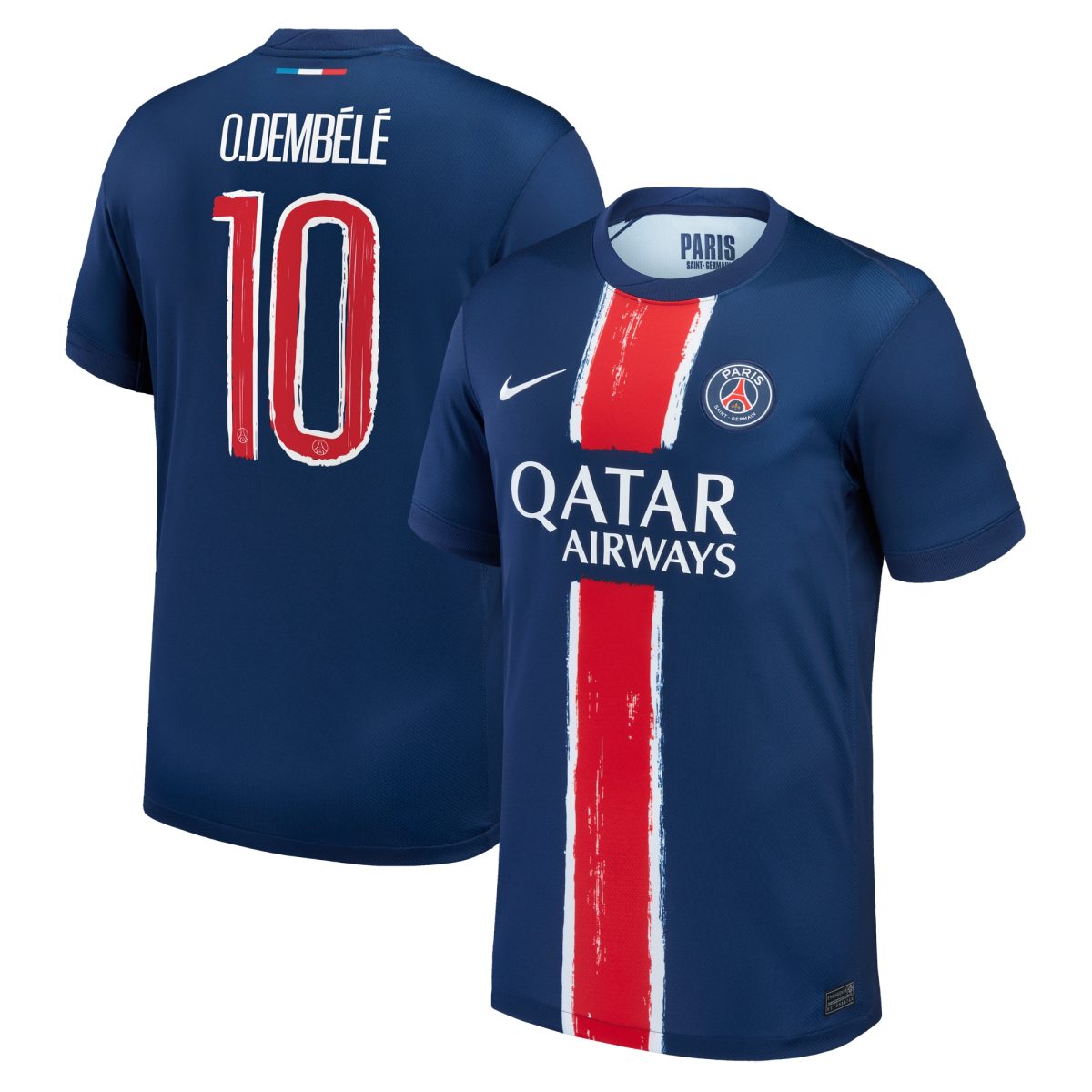 maglia psg nike home stadium 2024-25 – bambini con stampa cup o.dembele 10 Collezione | Kit e Maglie PSG