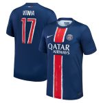 maglia psg nike home stadium 2024-25 – bambini con stampa cup vitinha 17 Collezione | Kit e Maglie PSG
