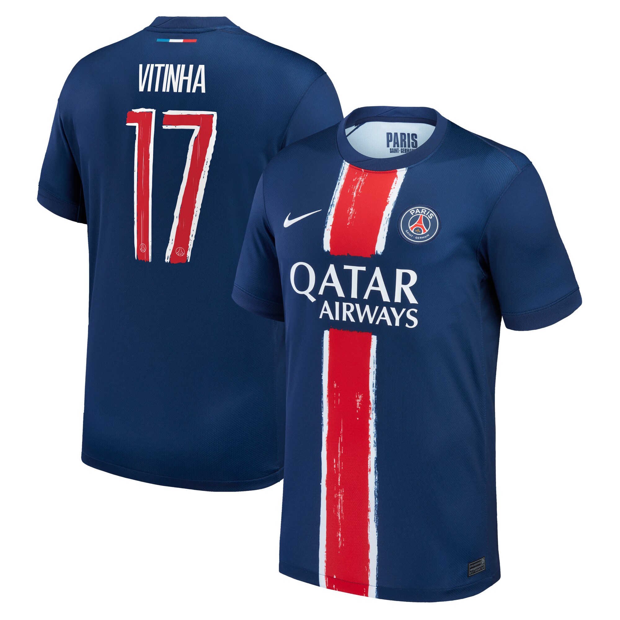 maglia psg nike home stadium 2024-25 – bambini con stampa cup vitinha 17 Collezione | Kit e Maglie PSG