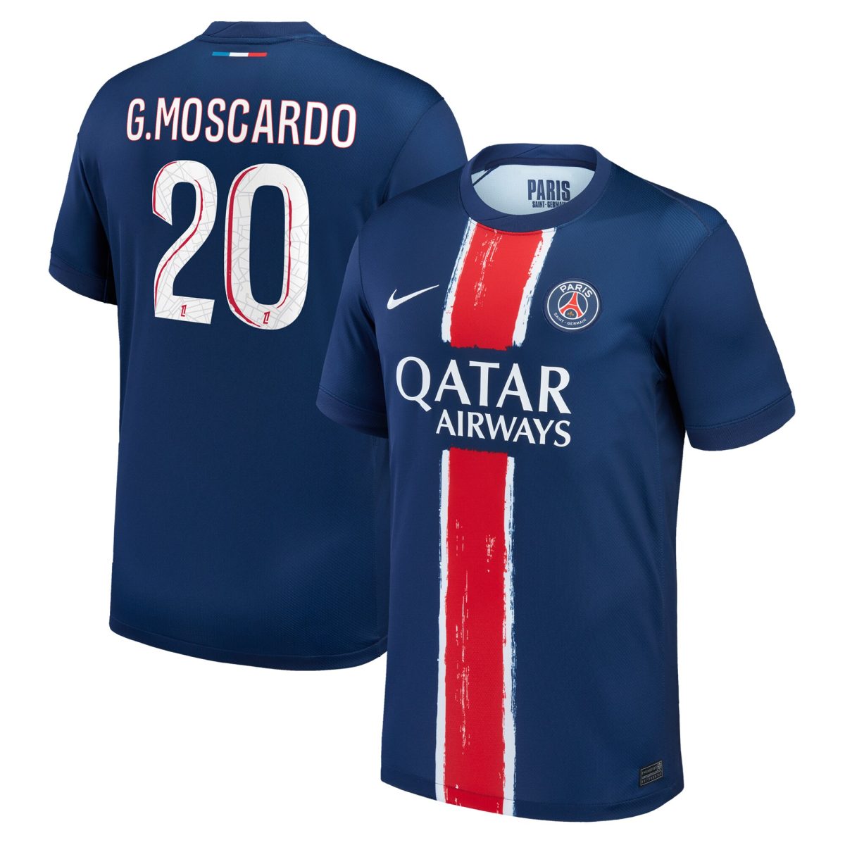 maglia psg nike home stadium 2024-25 – bambini con stampa g.moscardo 20 Collezione | Kit e Maglie PSG
