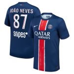 maglia psg nike home stadium 2024-25 – bambini con stampa joao neves 87 Collezione | Kit e Maglie PSG
