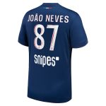 maglia psg nike home stadium 2024-25 – bambini con stampa joao neves 87 Collezione | Kit e Maglie PSG