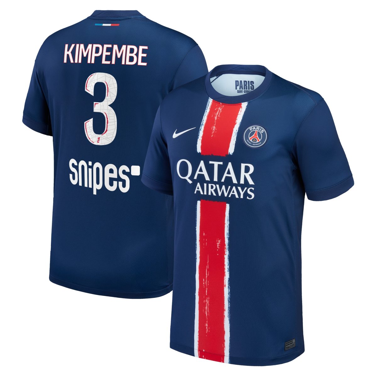 maglia psg nike home stadium 2024-25 – bambini con stampa kimpembe 3 Collezione | Kit e Maglie PSG