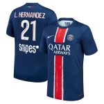 maglia psg nike home stadium 2024-25 – bambini con stampa l.hernandez 21 Collezione | Kit e Maglie PSG