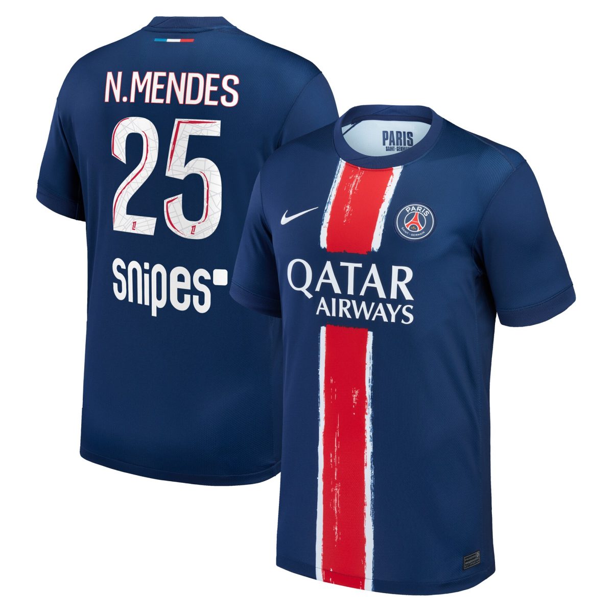 maglia psg nike home stadium 2024-25 – bambini con stampa n.mendes 25 Collezione | Kit e Maglie PSG