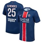 maglia psg nike home stadium 2024-25 – bambini con stampa n.mendes 25 Collezione | Kit e Maglie PSG