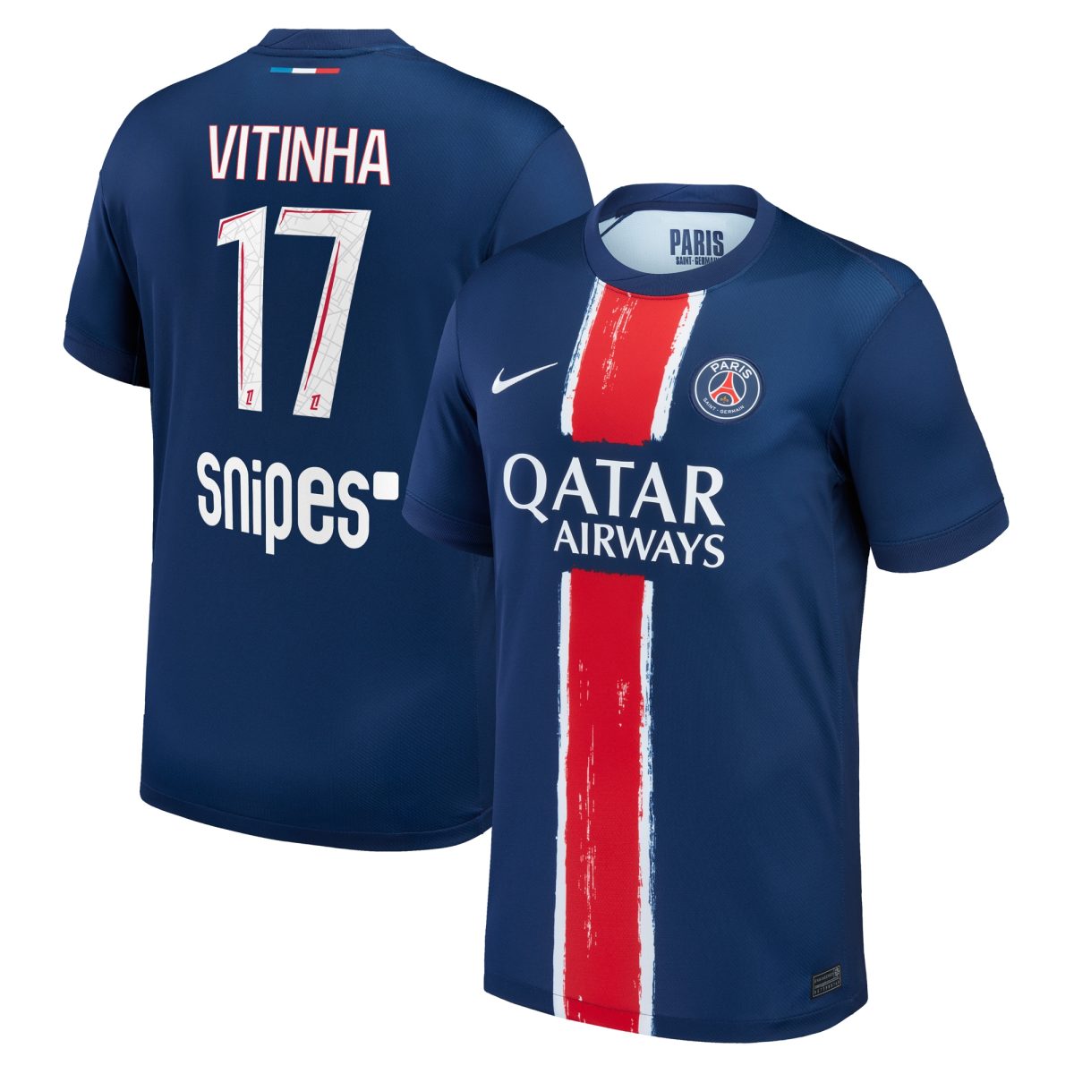 maglia psg nike home stadium 2024-25 – bambini con stampa vitinha 17 Collezione | Kit e Maglie PSG