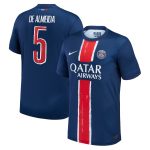 maglia psg nike home stadium 2024-25 con stampa de almeida 5 Collezione | Kit e Maglie PSG