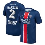 maglia psg nike home stadium 2024-25 con stampa hakimi 2 born x raised Collezione | Kit e Maglie PSG