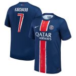 maglia psg nike home stadium 2024-25 con stampa karchaoui 7 Collezione | Kit e Maglie PSG