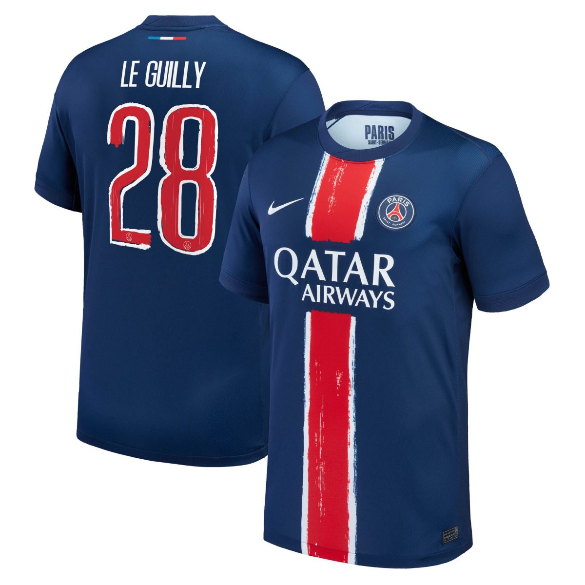 maglia psg nike home stadium 2024-25 con stampa le guilly 28 Collezione | Kit e Maglie PSG